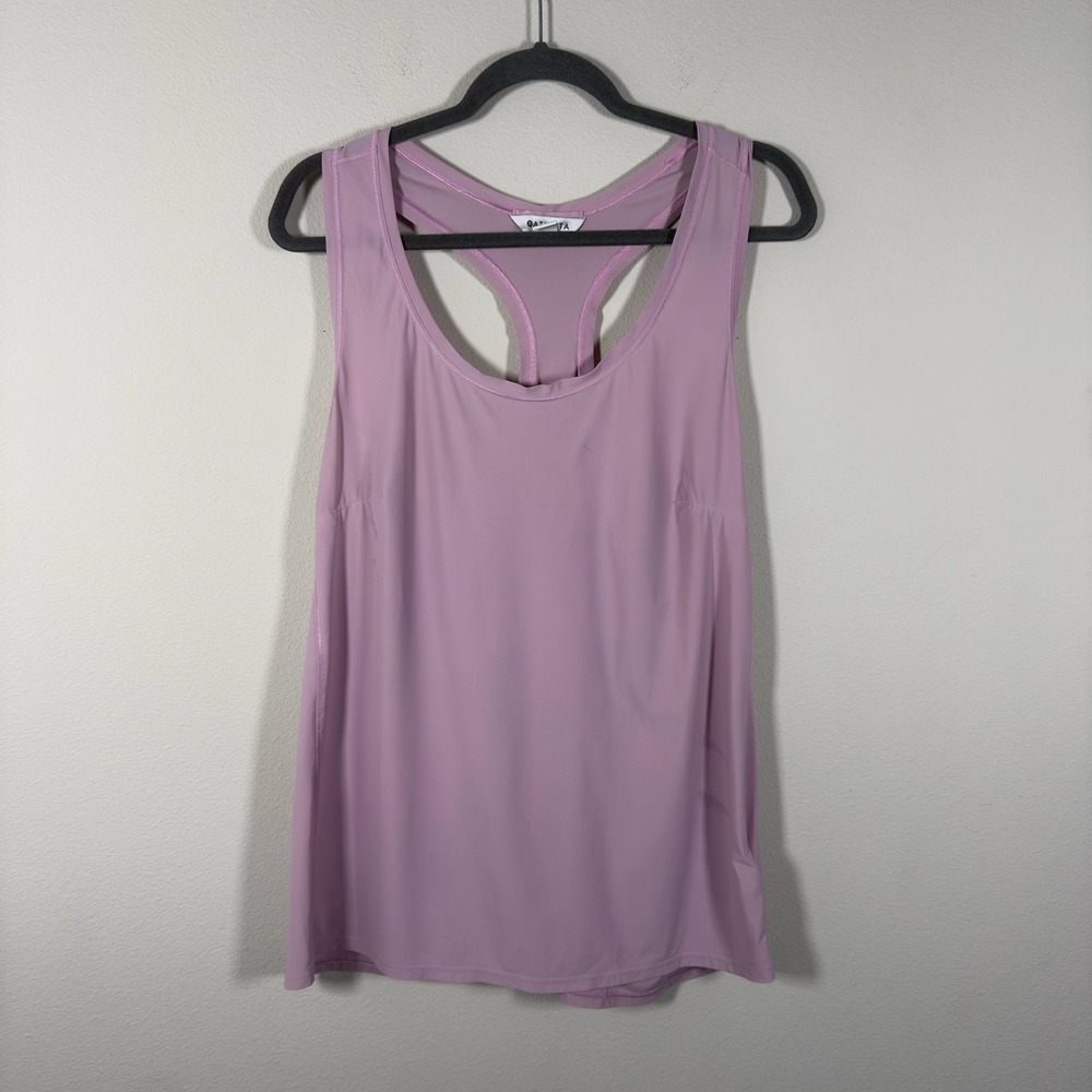 Athleta Ultimate Scoop Tank Lilac Purple Racerback Activewear Top 1X